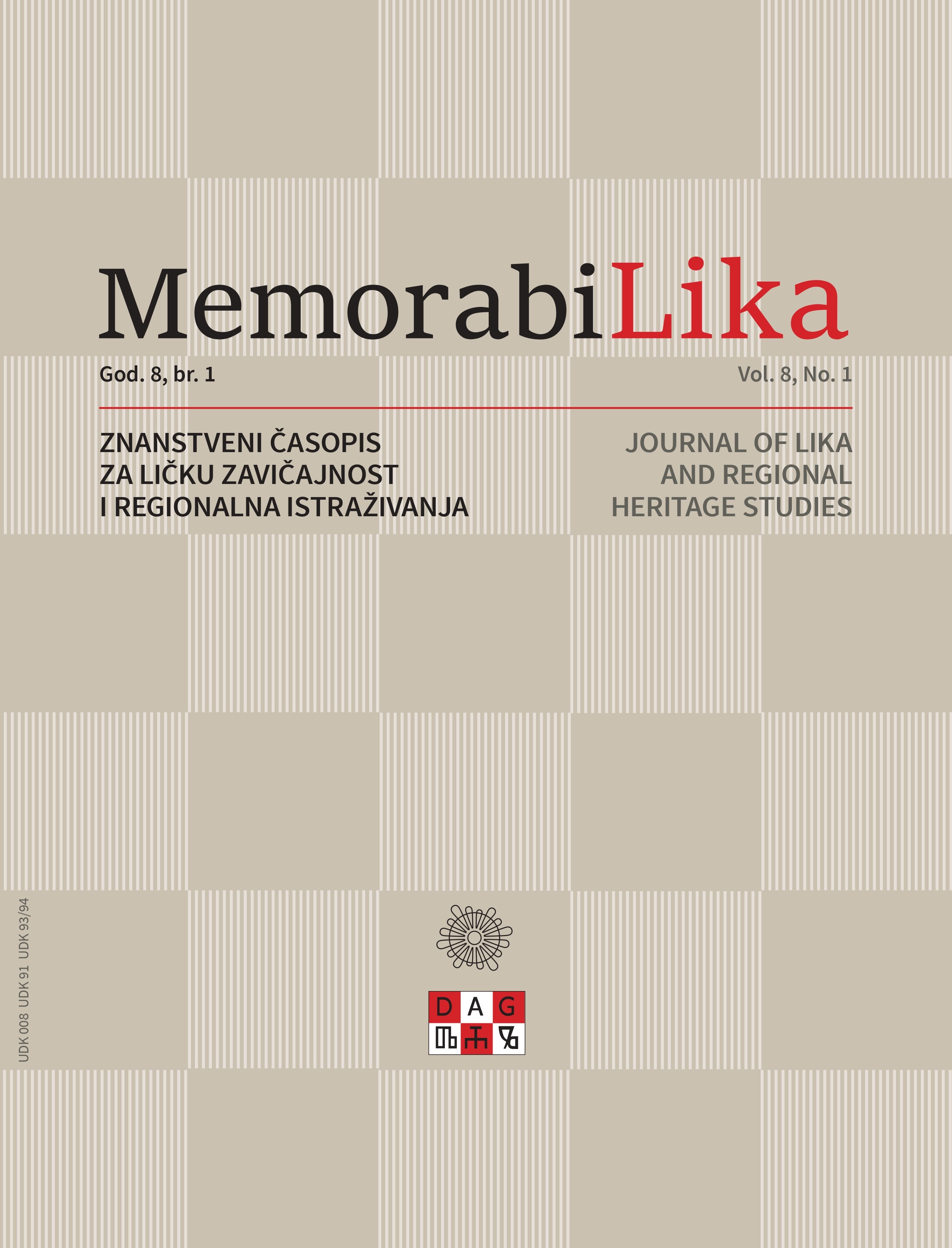 					View Vol. 8 No. 1 (2025): MemorabiLika
				